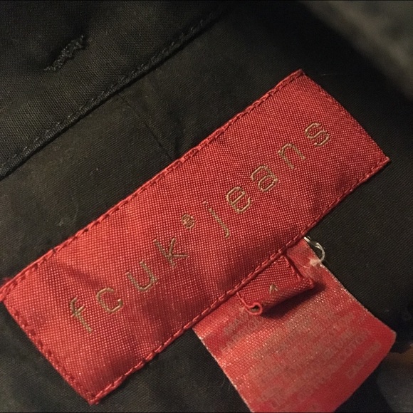 Black jacket by Fcuk Jeans Cotton - Picture 16 of 16